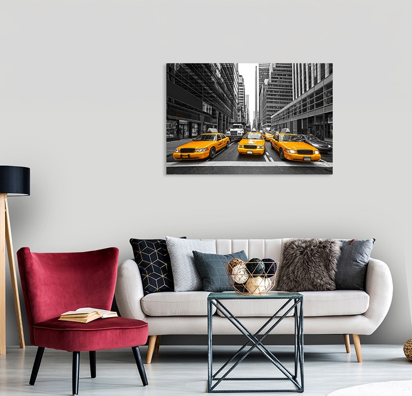 New York - Taksi Tablo