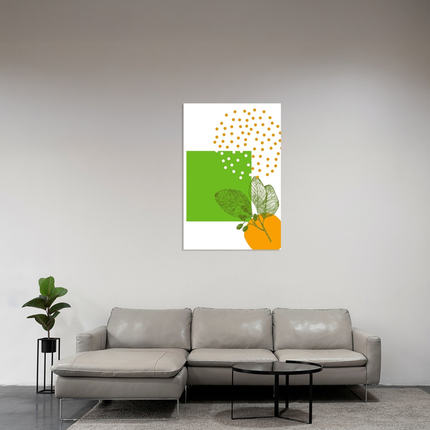İkili Abstract Sağ Tablo