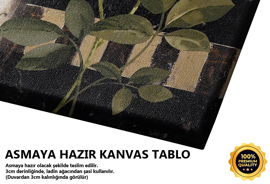 Saksıda Çicek Tablo