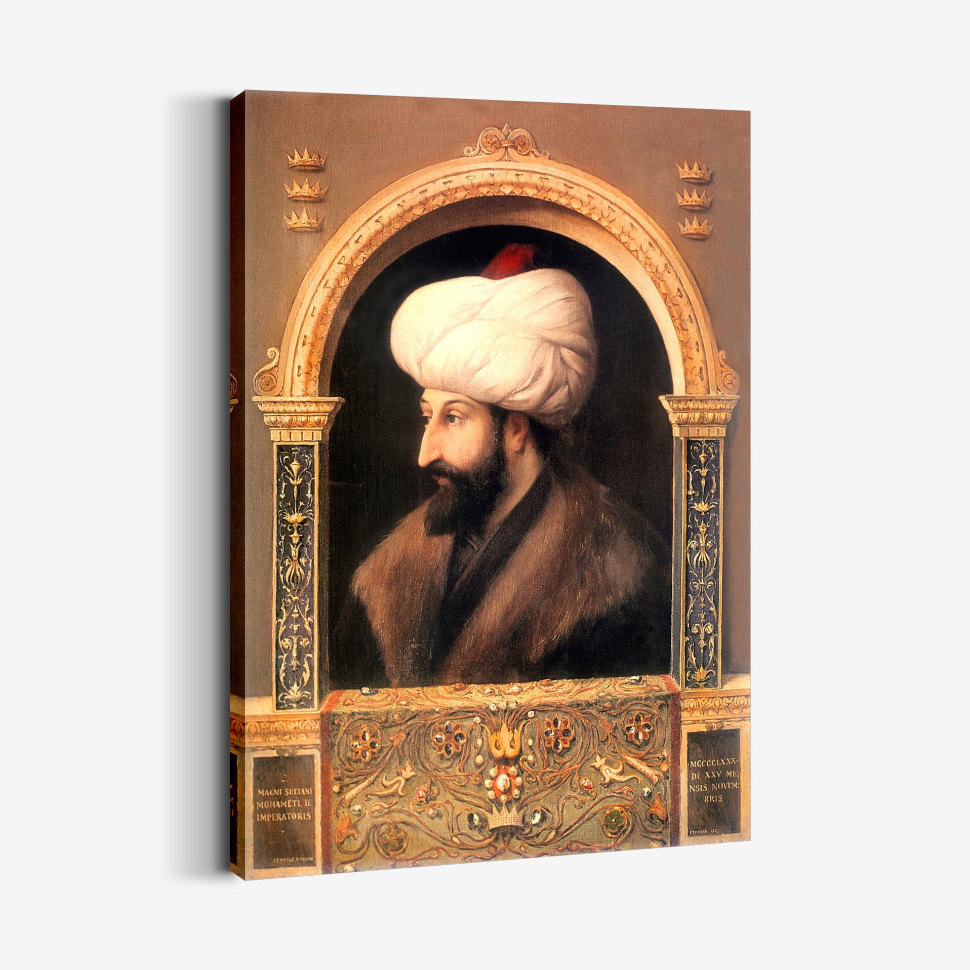 Fatih Sultan Mehmet'in Portresi Tablo