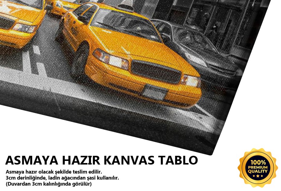 New York - Taksi Tablo
