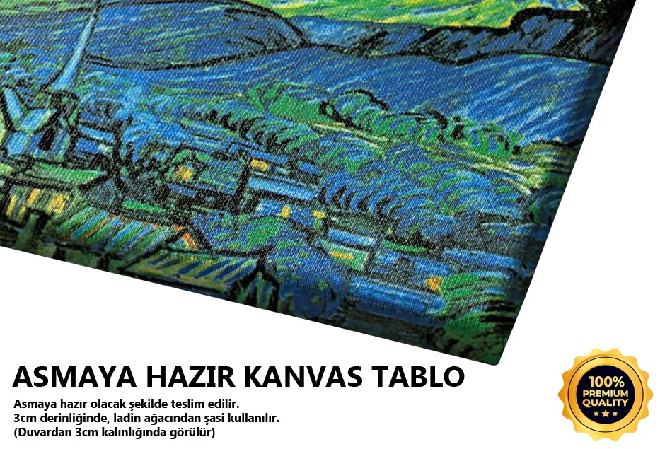 Yıldızlı Gece, 1889 Tablo