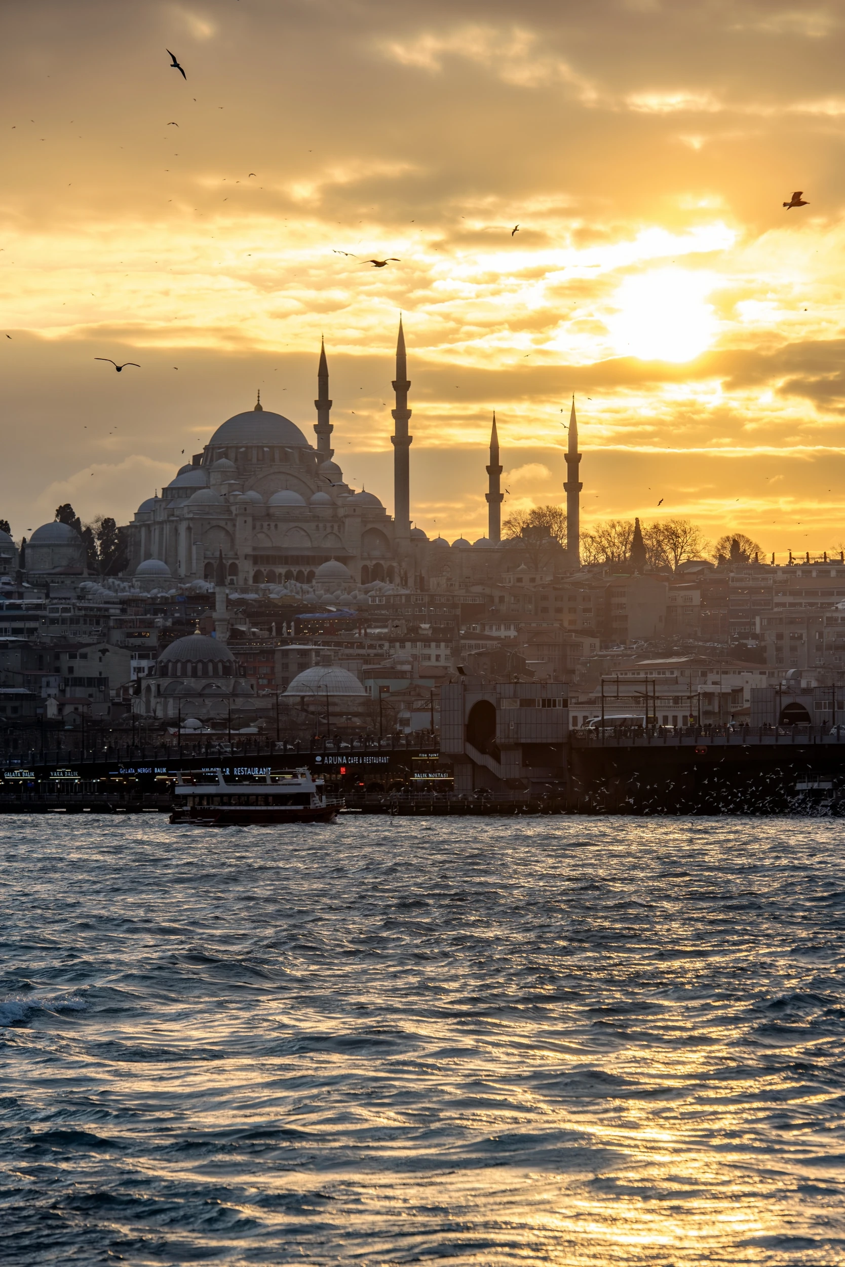 Gün Batımı ve Süleymaniye Camii