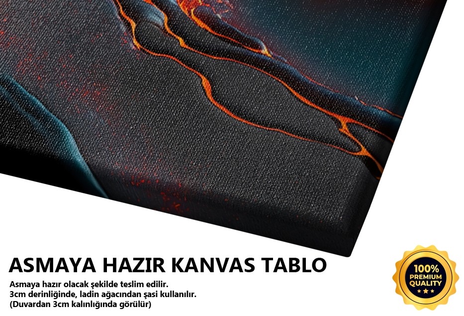 Lav Akıntısı Manzarası