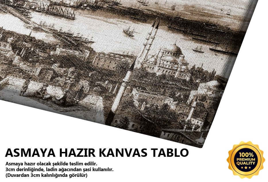 Beyazıt'dan Haliç Köprü Ve Galata Tablo