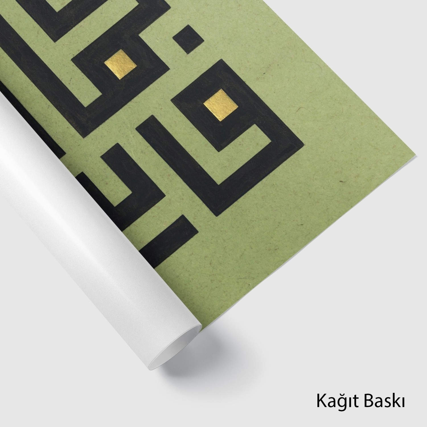 Emrolunduğun Gibi Dosdoğru Ol/İstikamet Üzere Ol." (Baskı)