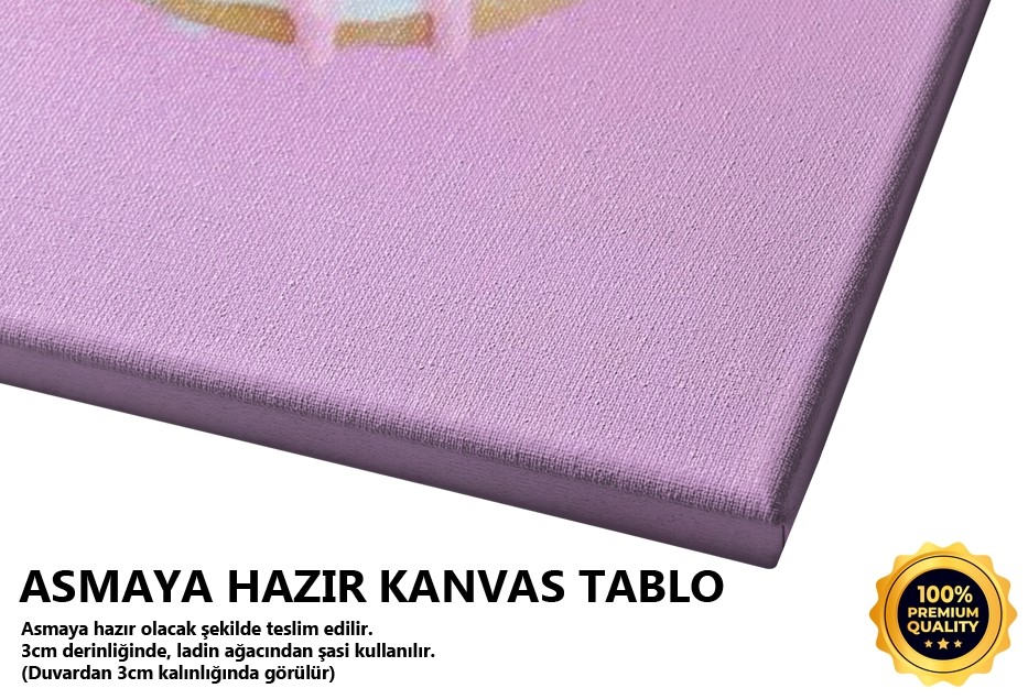 Pembe Donut Tablo