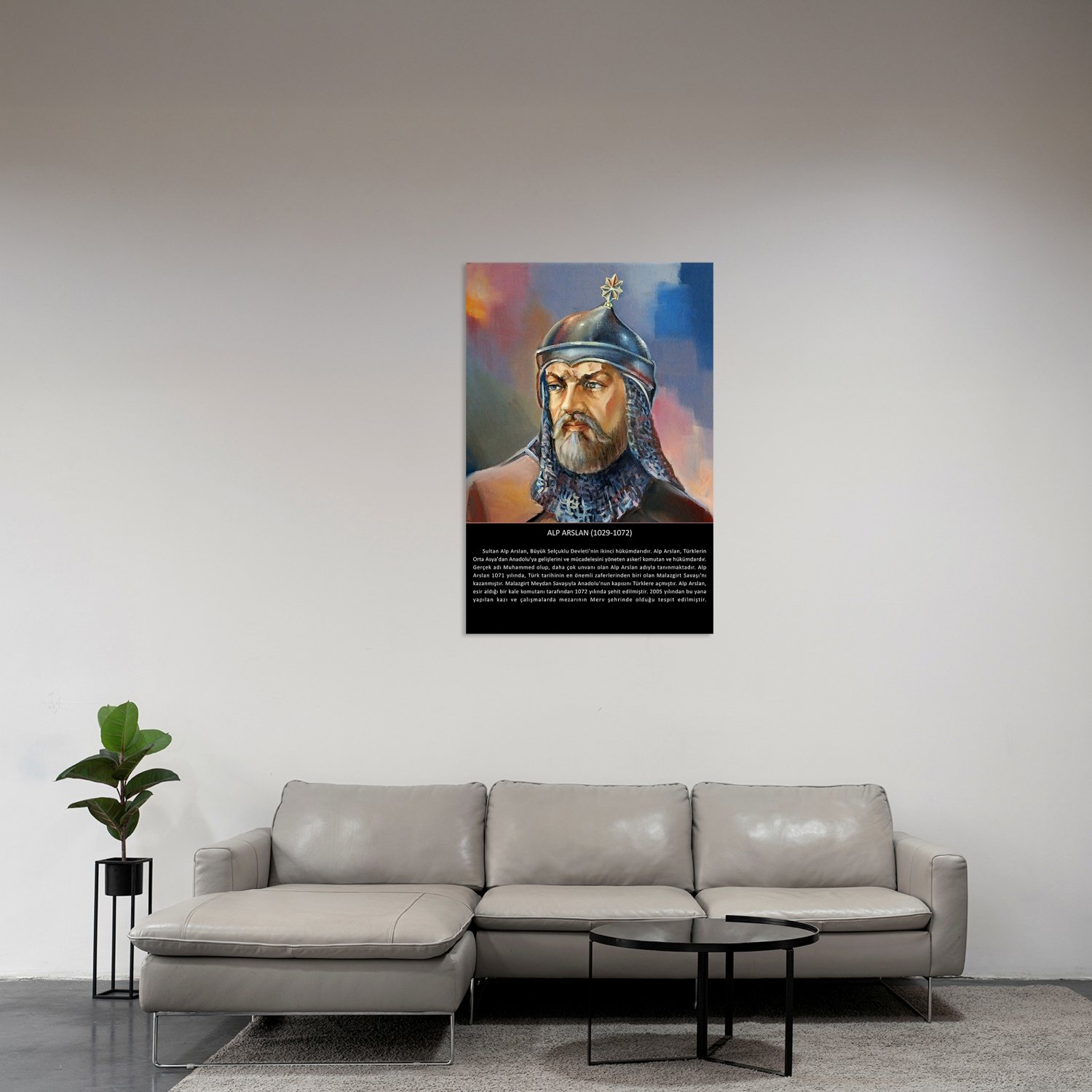 Alp Arslan (1029-1072) Tablo