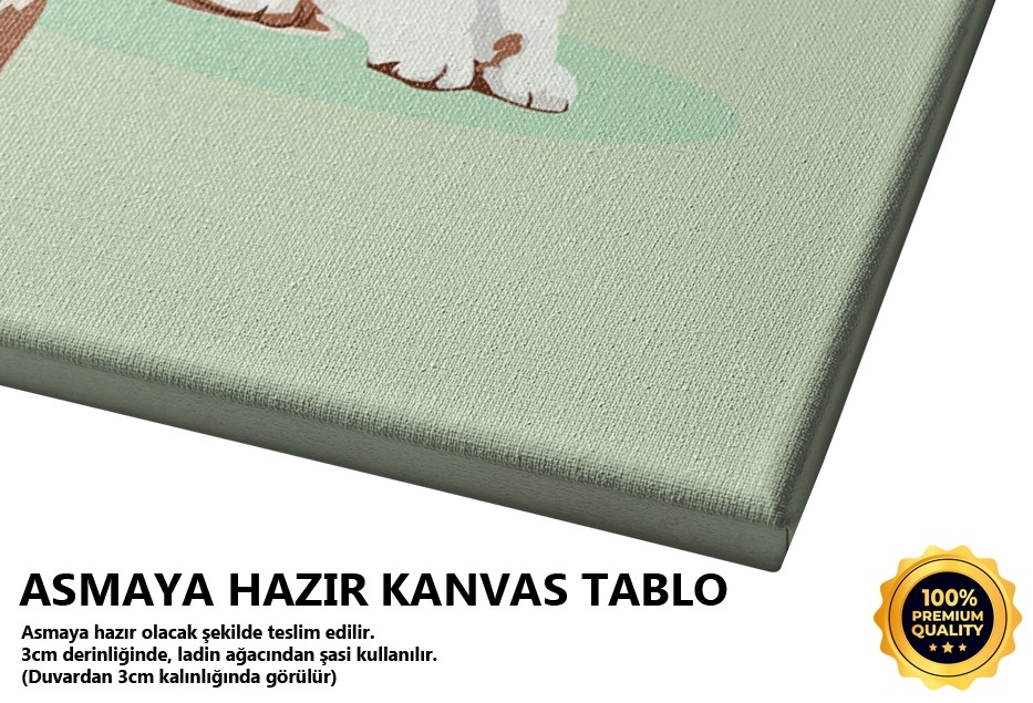 Sarı Kedi Tablo