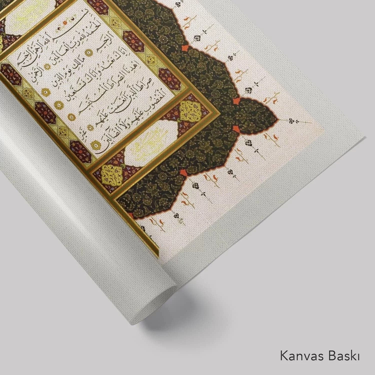 Fatiha Ve Elif-Lam-Mim (Baskı)