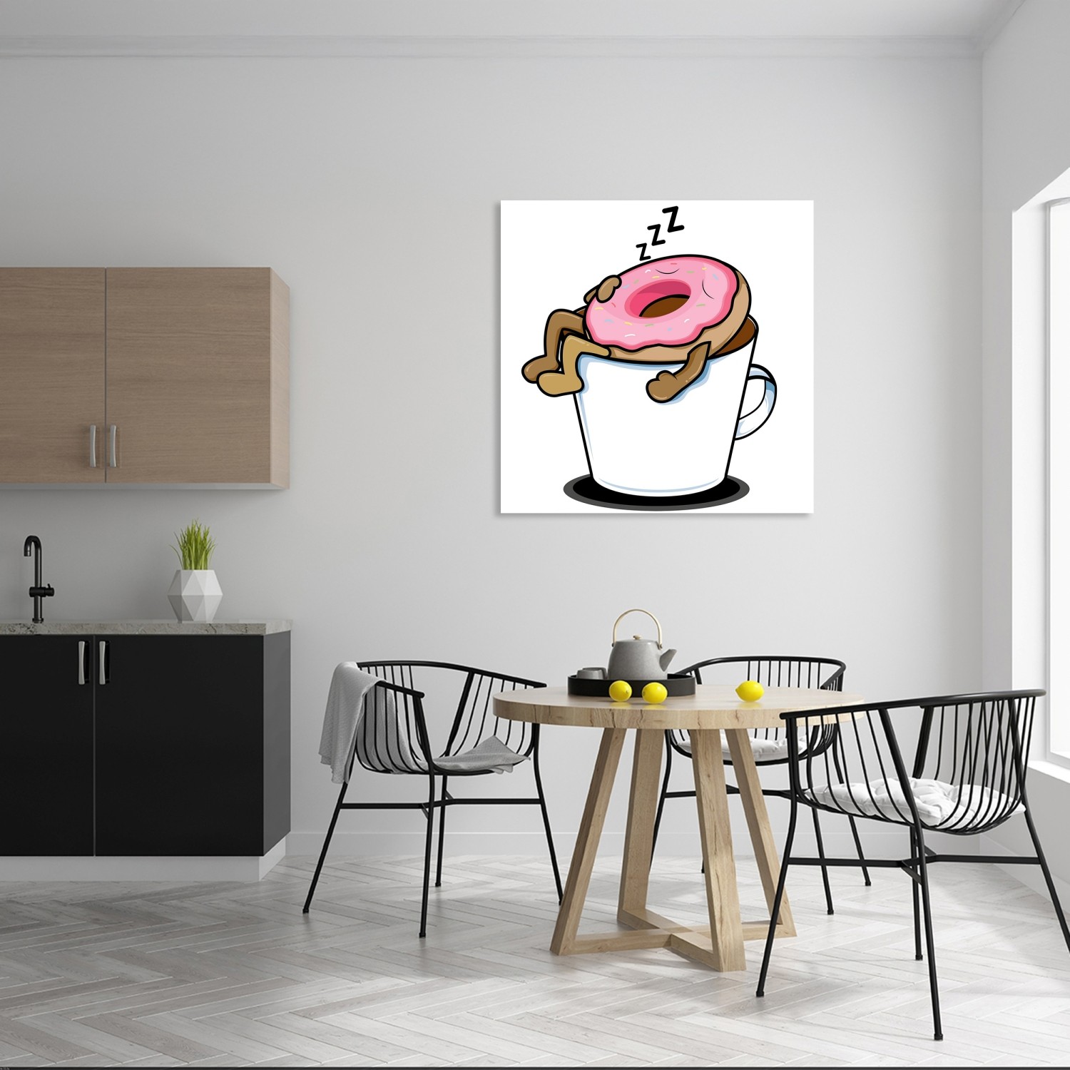 Kahve Ve Donut Tablo