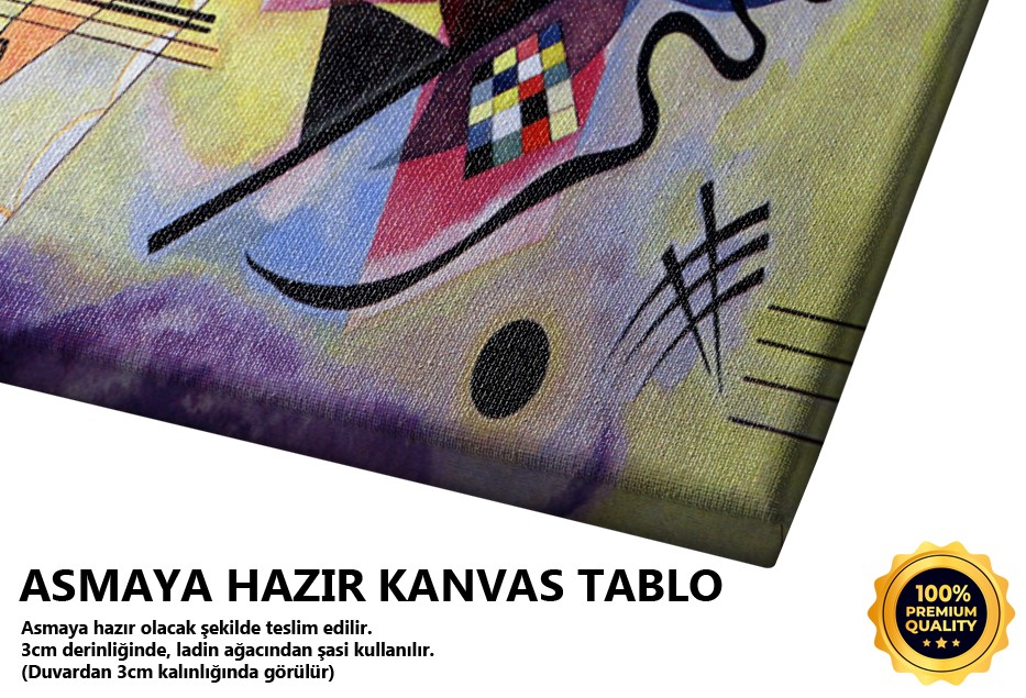 Sarı Kırmızı Ve Mavi Tablo