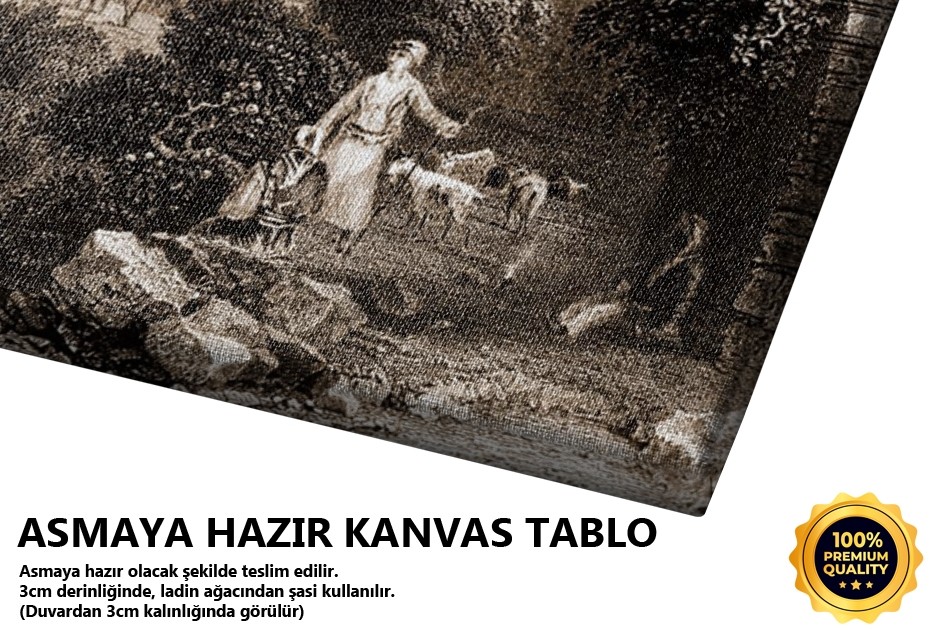 Eski İstanbul Surları Tablo
