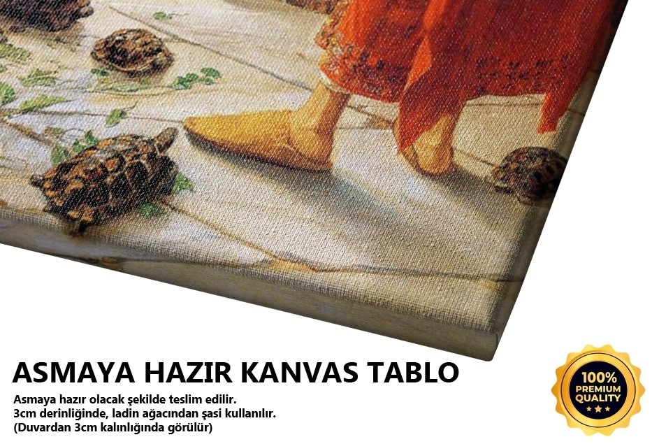 Vazolu Kaplumbağa Terbiyecisi Tablo