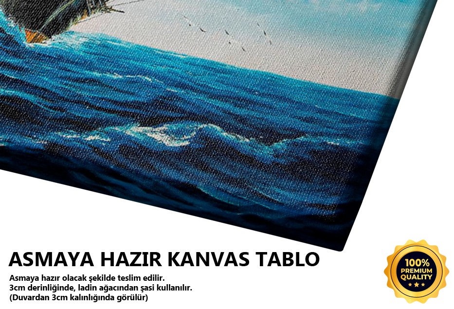 Denizde Yelkenli Tablo
