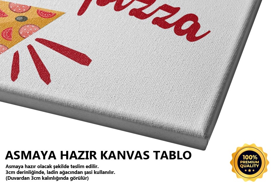 I Love You More Than Pizza Tablo