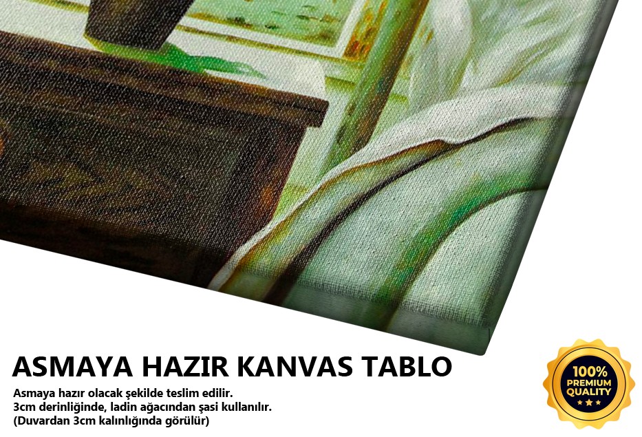 Saksıda Orkide Tablo