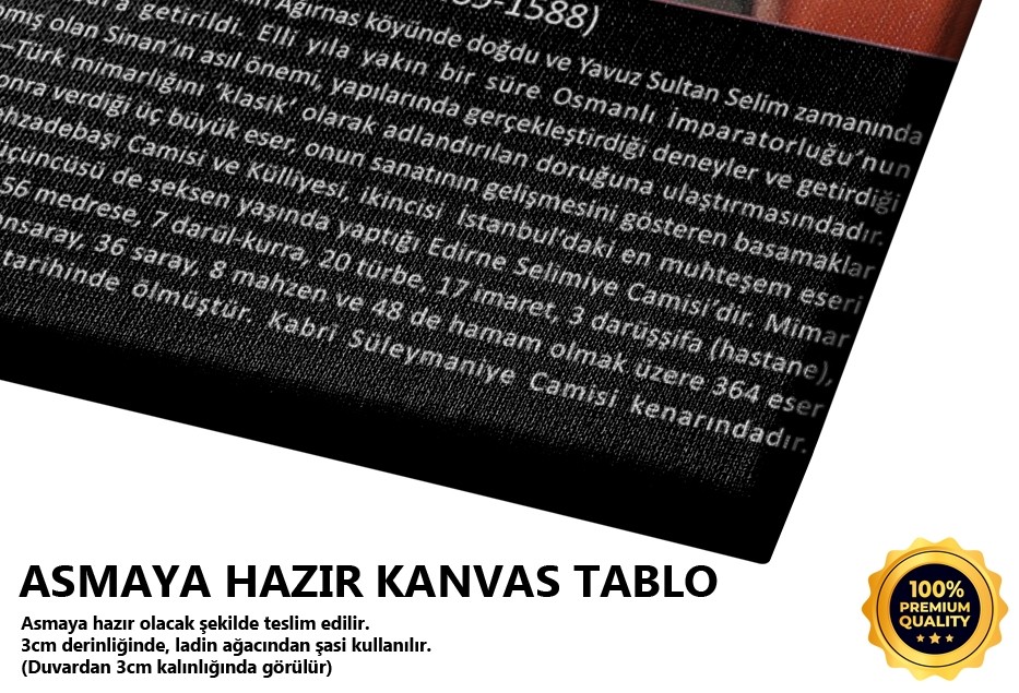 Mimar Sinan (1489- 1588) Tablo