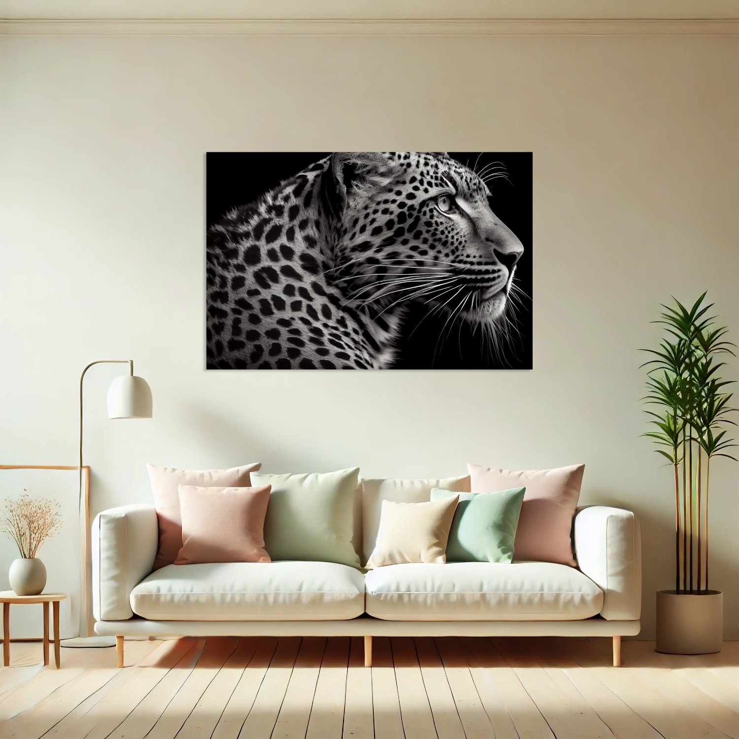 Siyah Beyaz Leopar