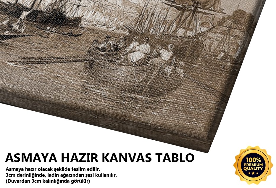 Haliç Girişinden İstanbul Tablo