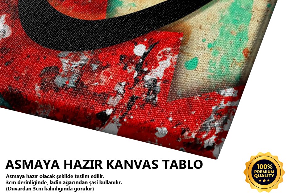 Vav - Allah Herşeye Kadirdir (Ayet) Tablo