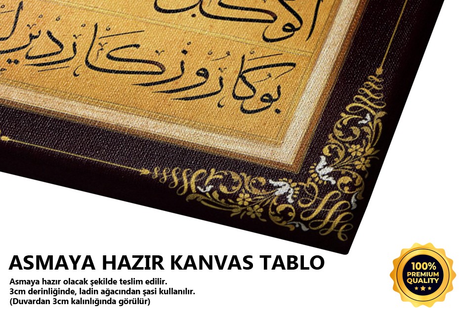 Hat Yazısı Tablo