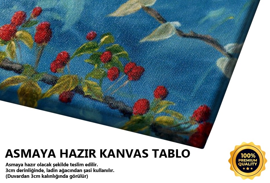 Çiçek Açmış Ağaç Tablo