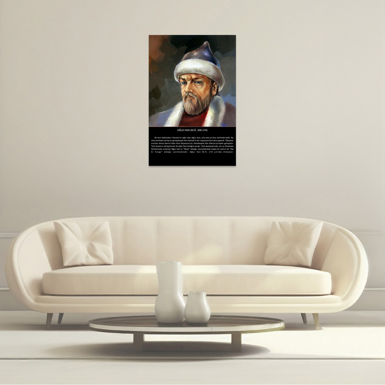 Osman Gazi (1258-1326) Tablo