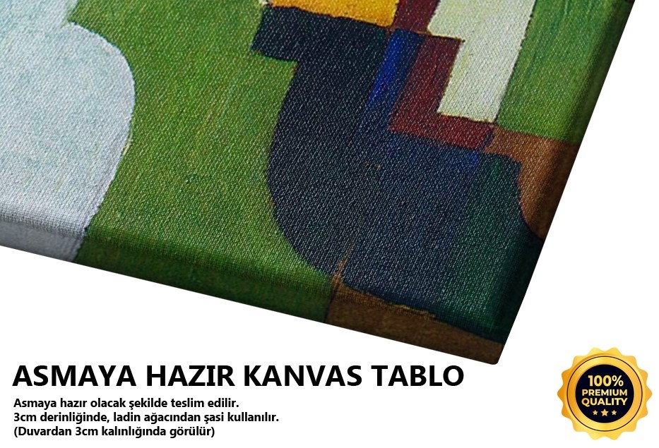 Renkli Şekiller Tablo