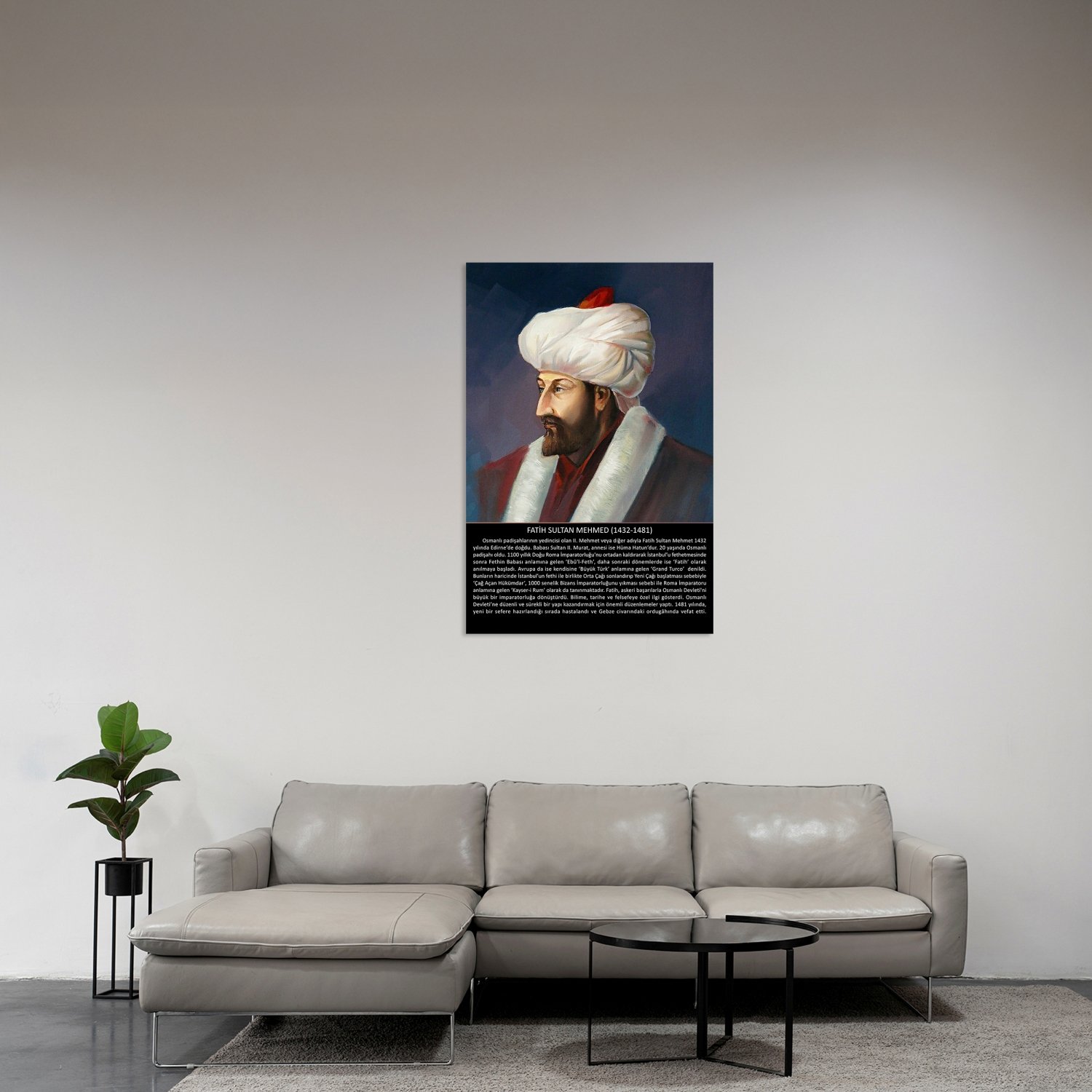 Fatih Sultan Mehmed (1432-1481) Tablo