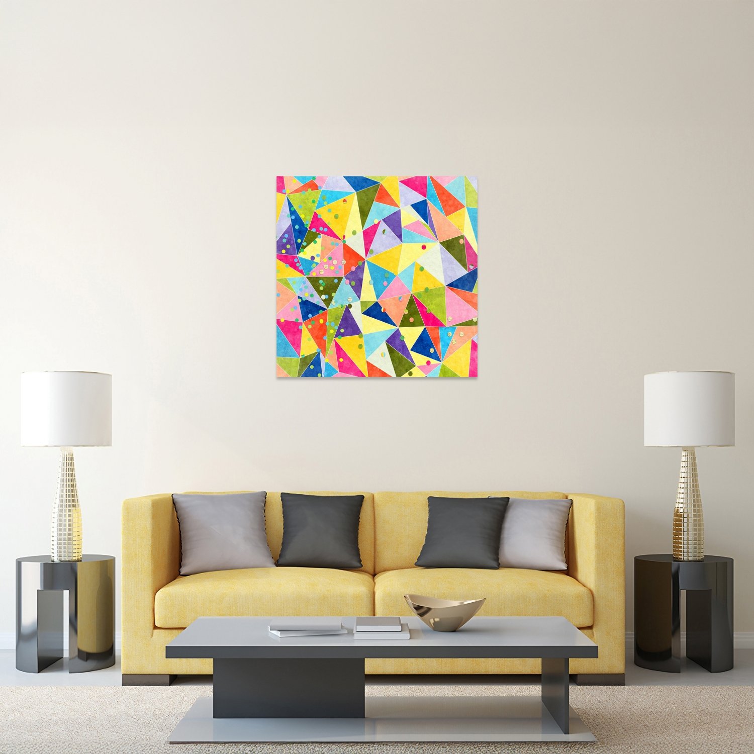 Geometrik Art Tablo