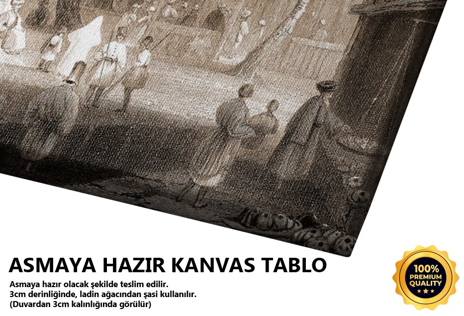 Hatay Antakya Çeşmesi Ve Pazar Tablo