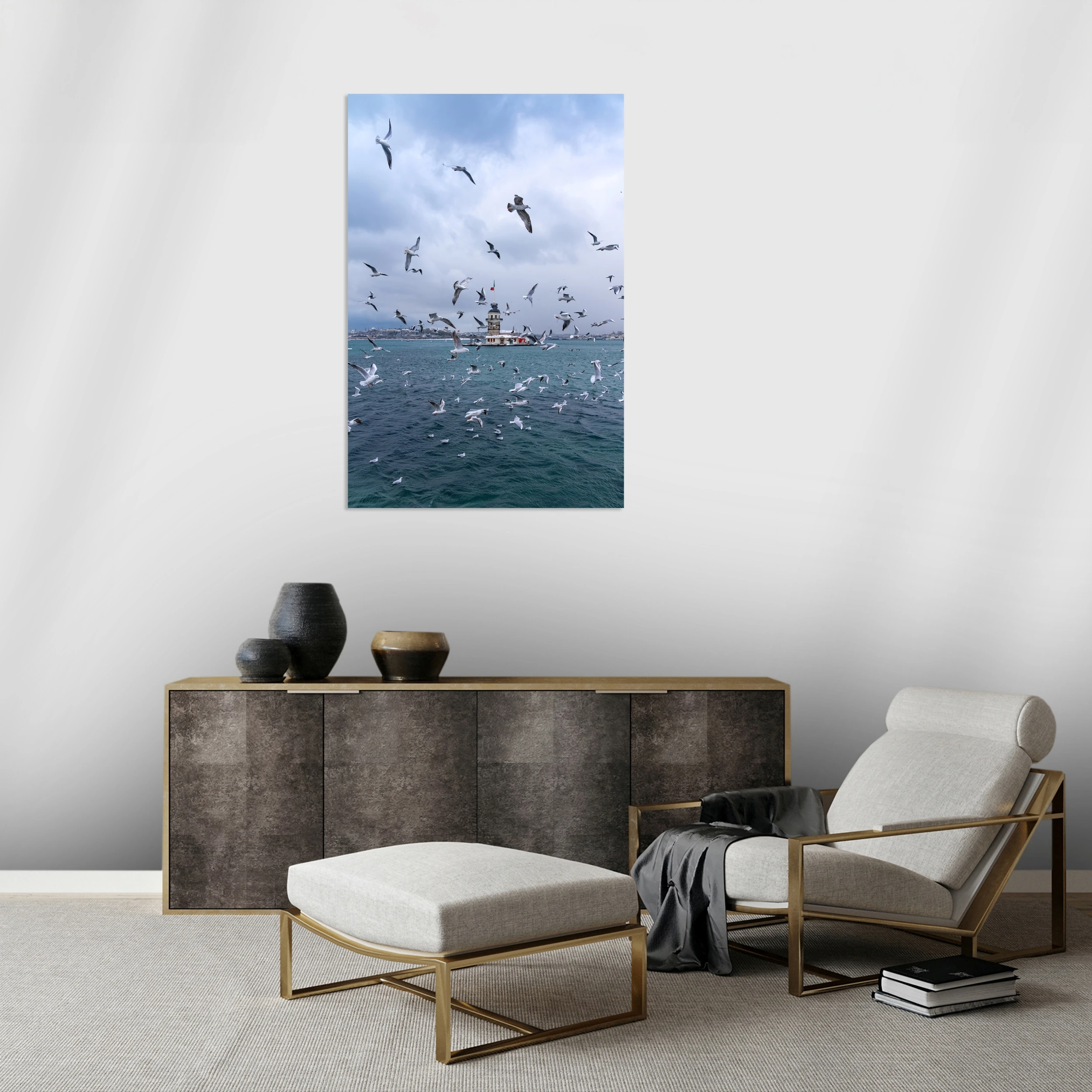 Martılar ve Kız Kulesi