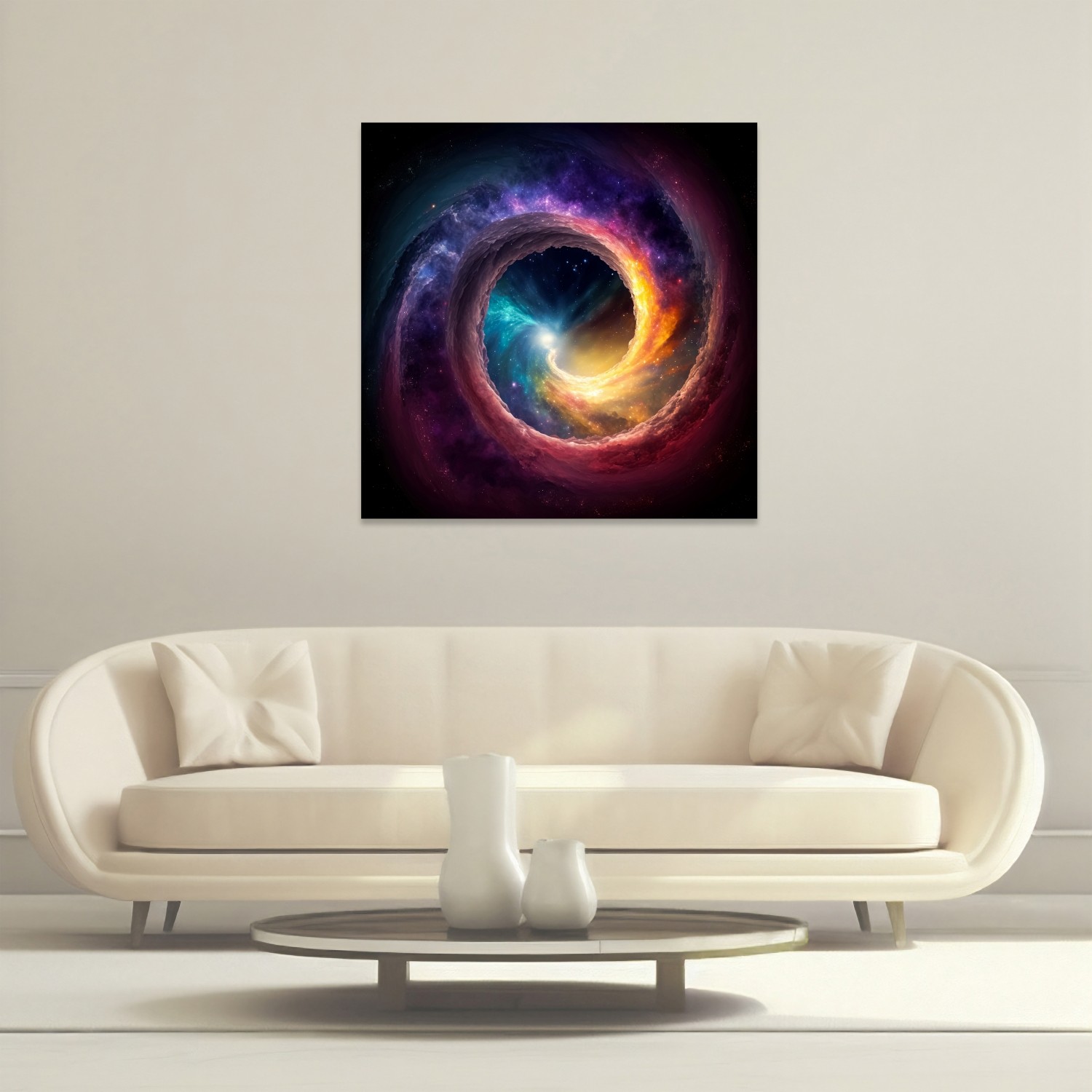 Kozmik Spiral İllüstrasyonu