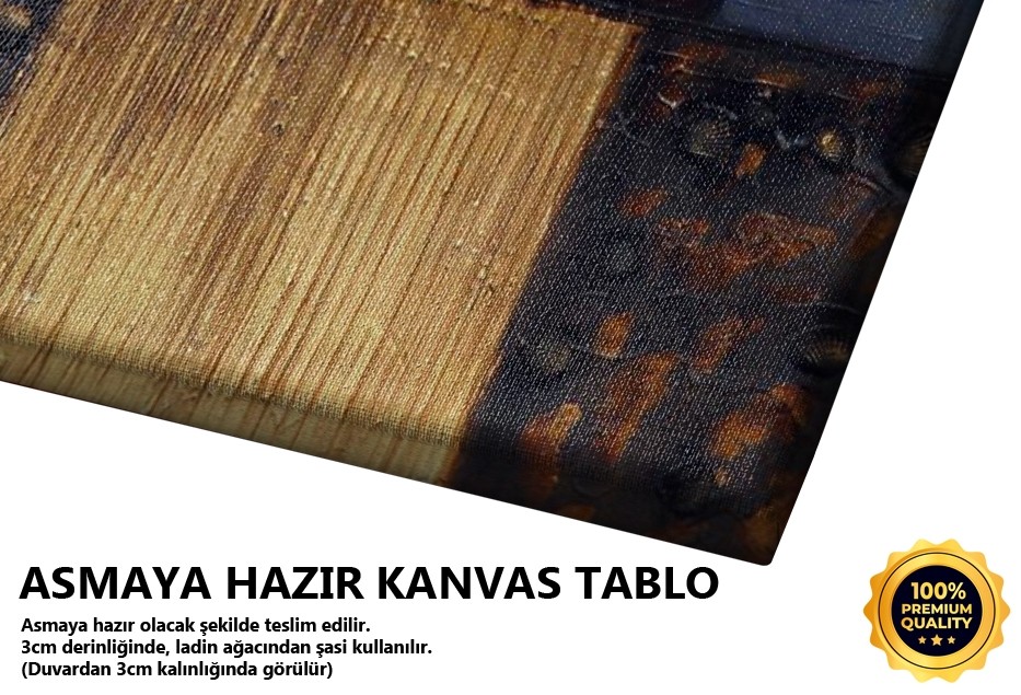 Kırmızı Vazo Tablo