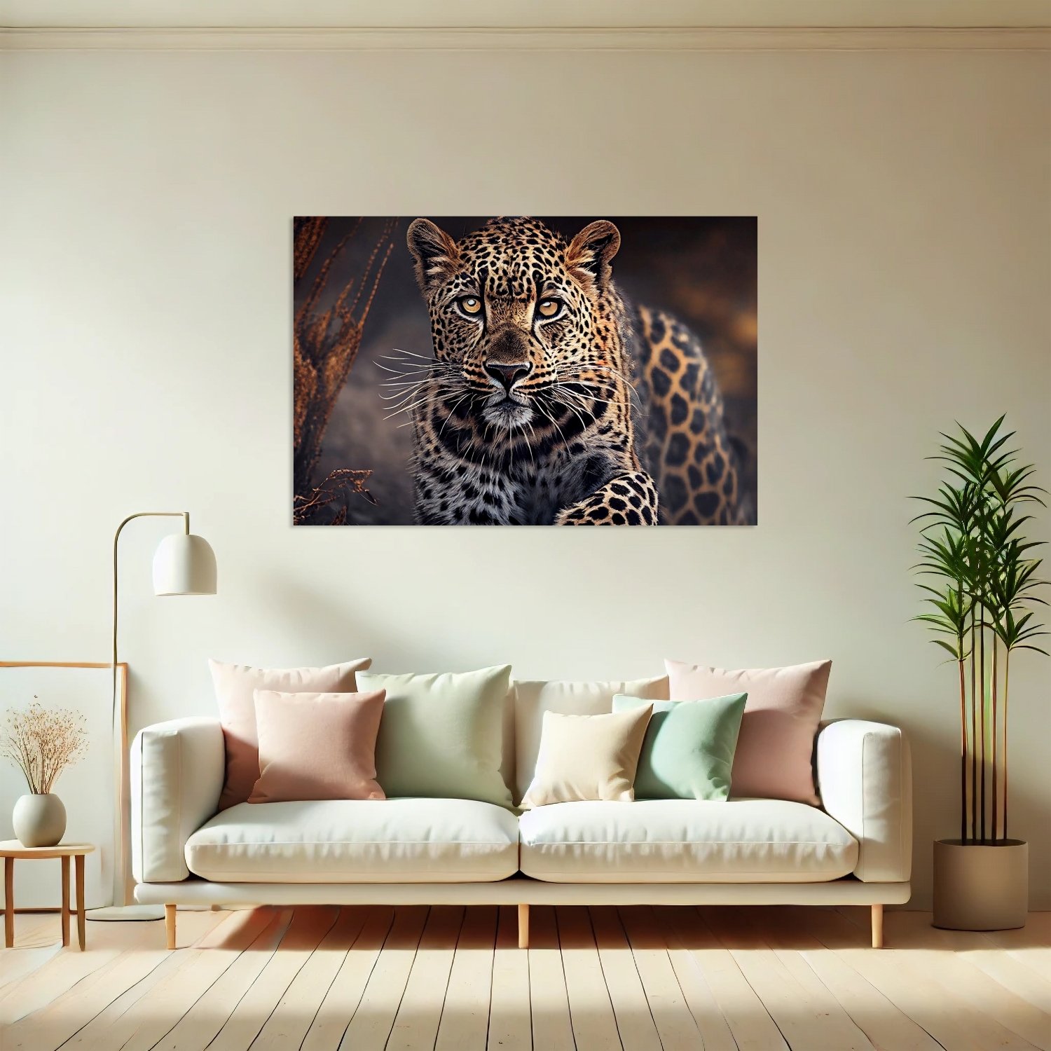 Ormanda Poz Veren Leopar