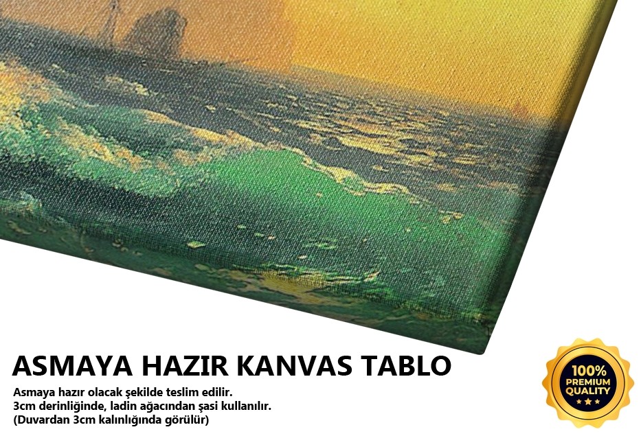 Denizi Seyreden Puşkin Tablo