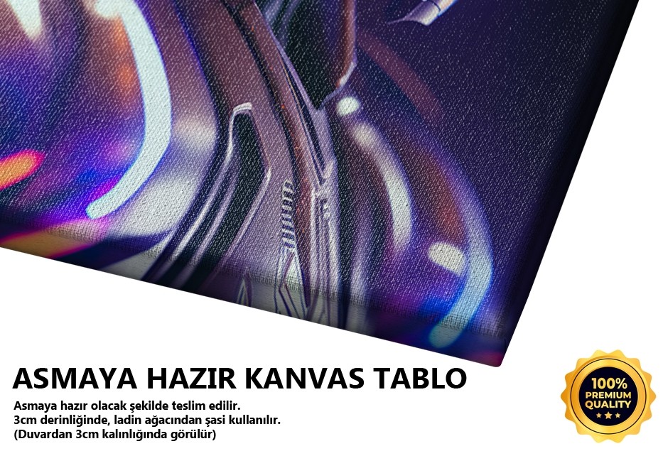Neon Zırhlı Savaşçı