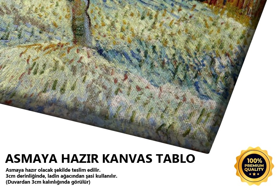 Pembe Şeftali Ağacı Tablo