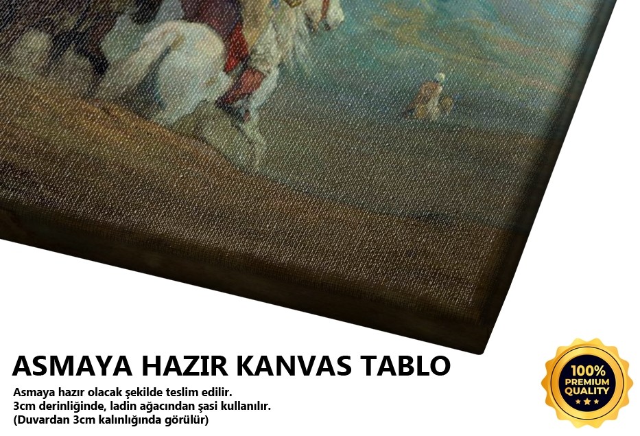 Çöldeki Silahlılar Tablo
