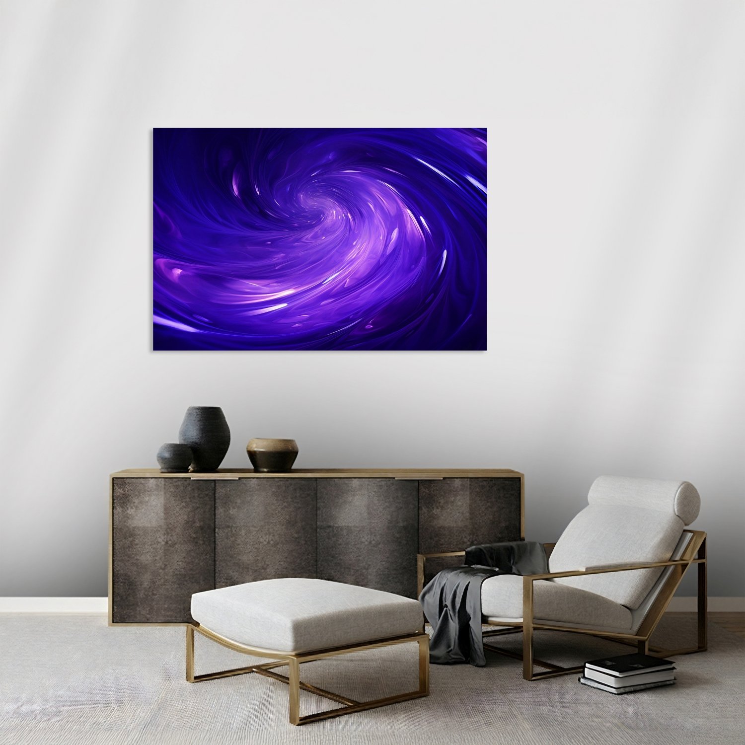 Mavi Mor Spiral Enerji