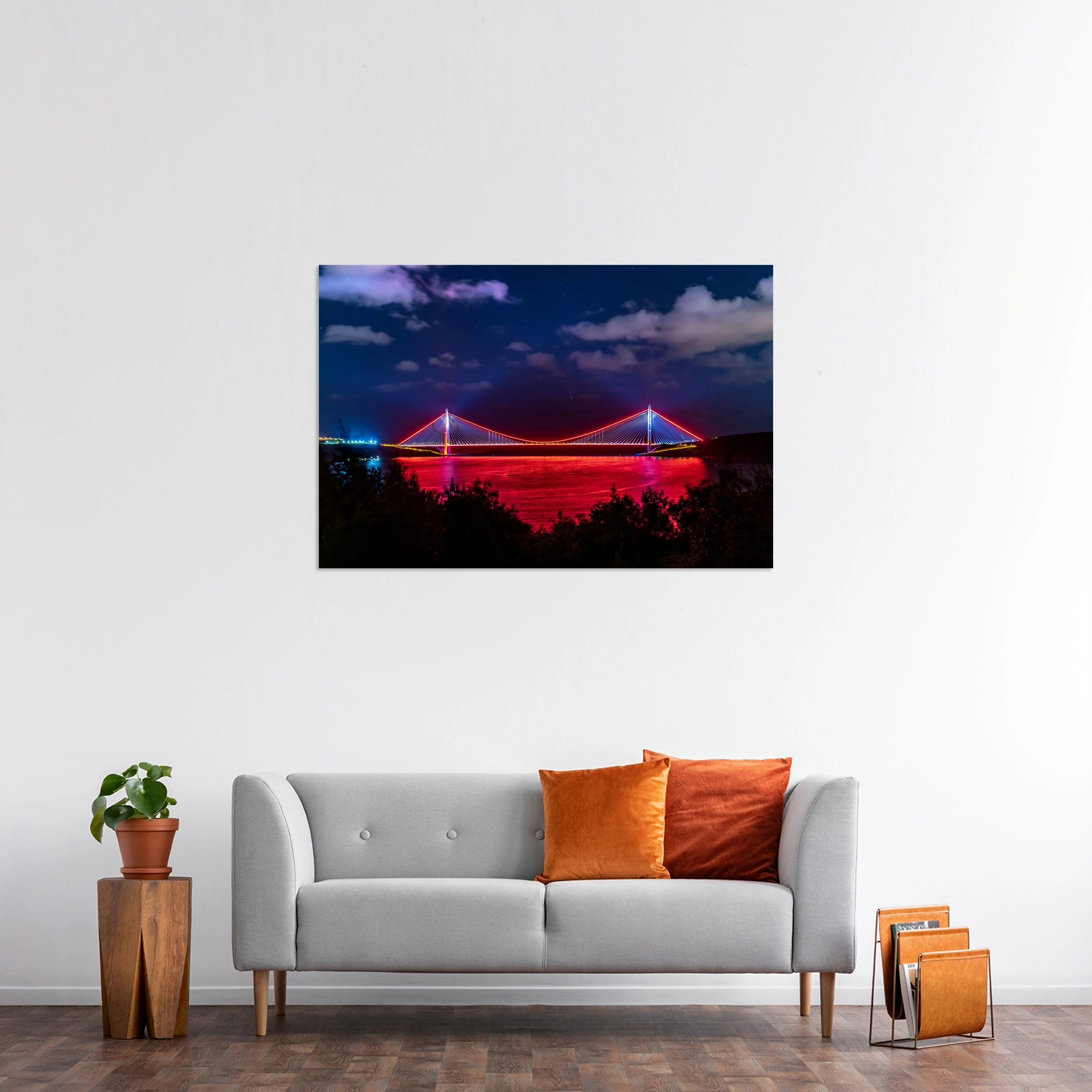 Neowise Kuyruklu Yıldızı ve Yavuz Sultan Selim Köprüsü