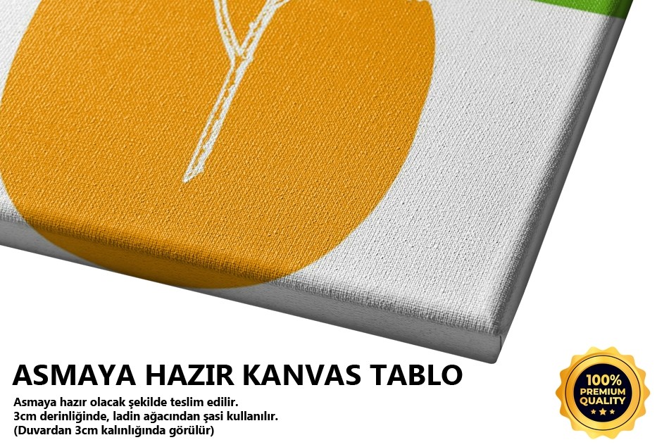 İkili Abstract Sol Tablo