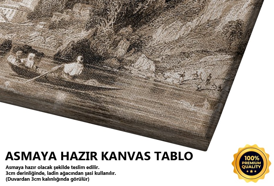 Üsküdar Ve Kız Kulesi Tablo