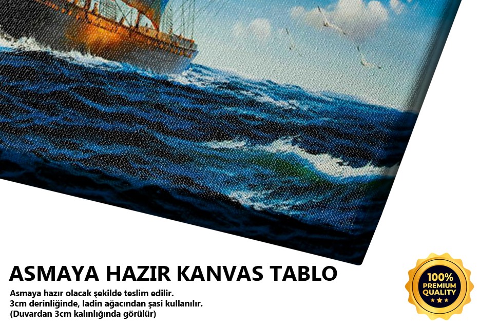 Denizde Yelkenli Tablo