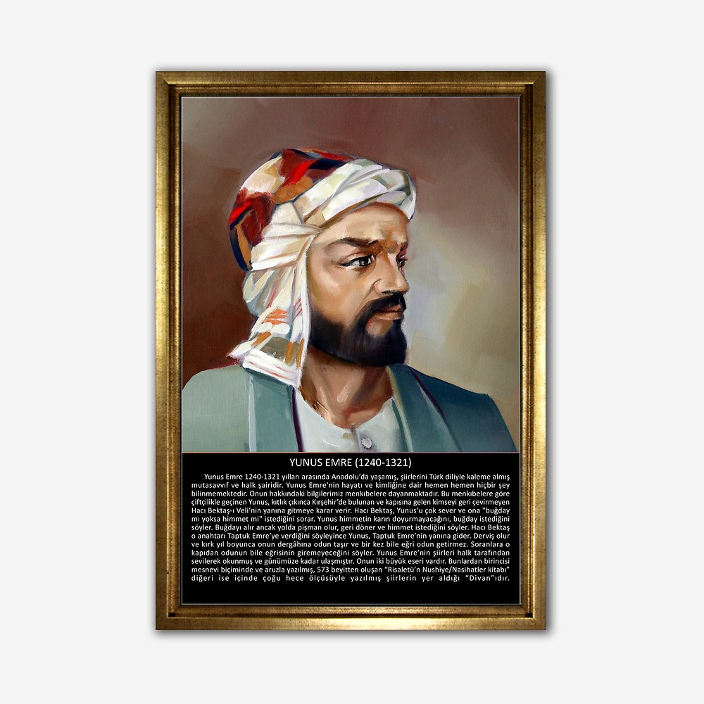 Yunus Emre (1240-1321) Tablo