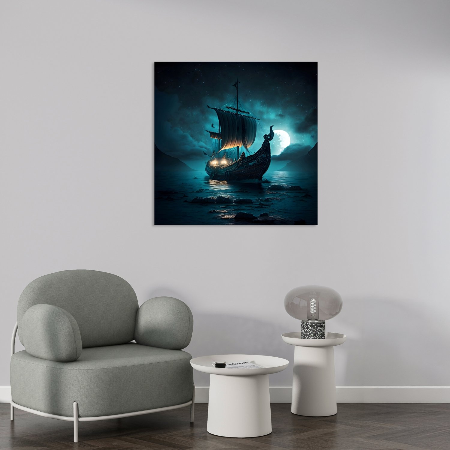 Viking Gemisi Manzarası