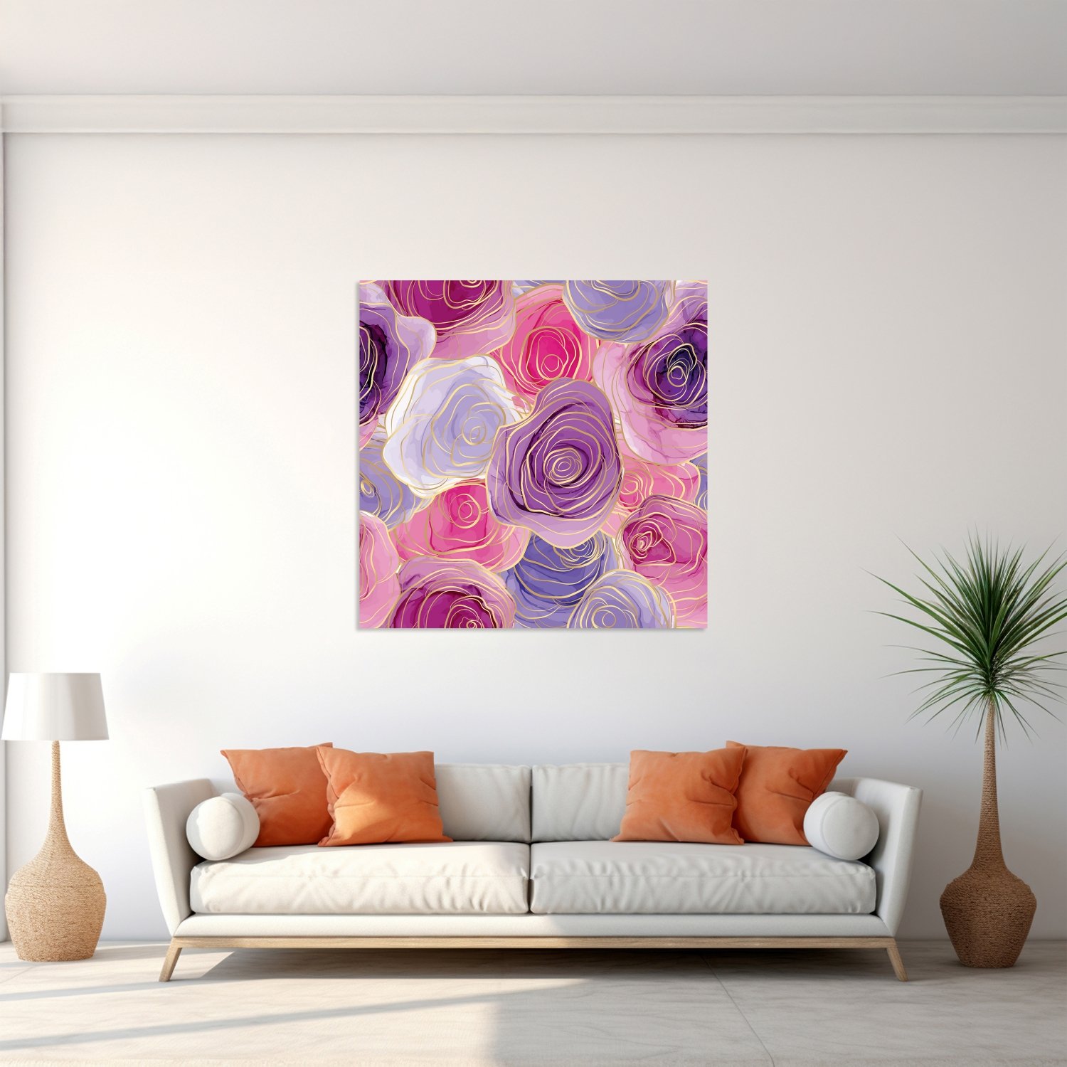 Pembe Gül Deseni