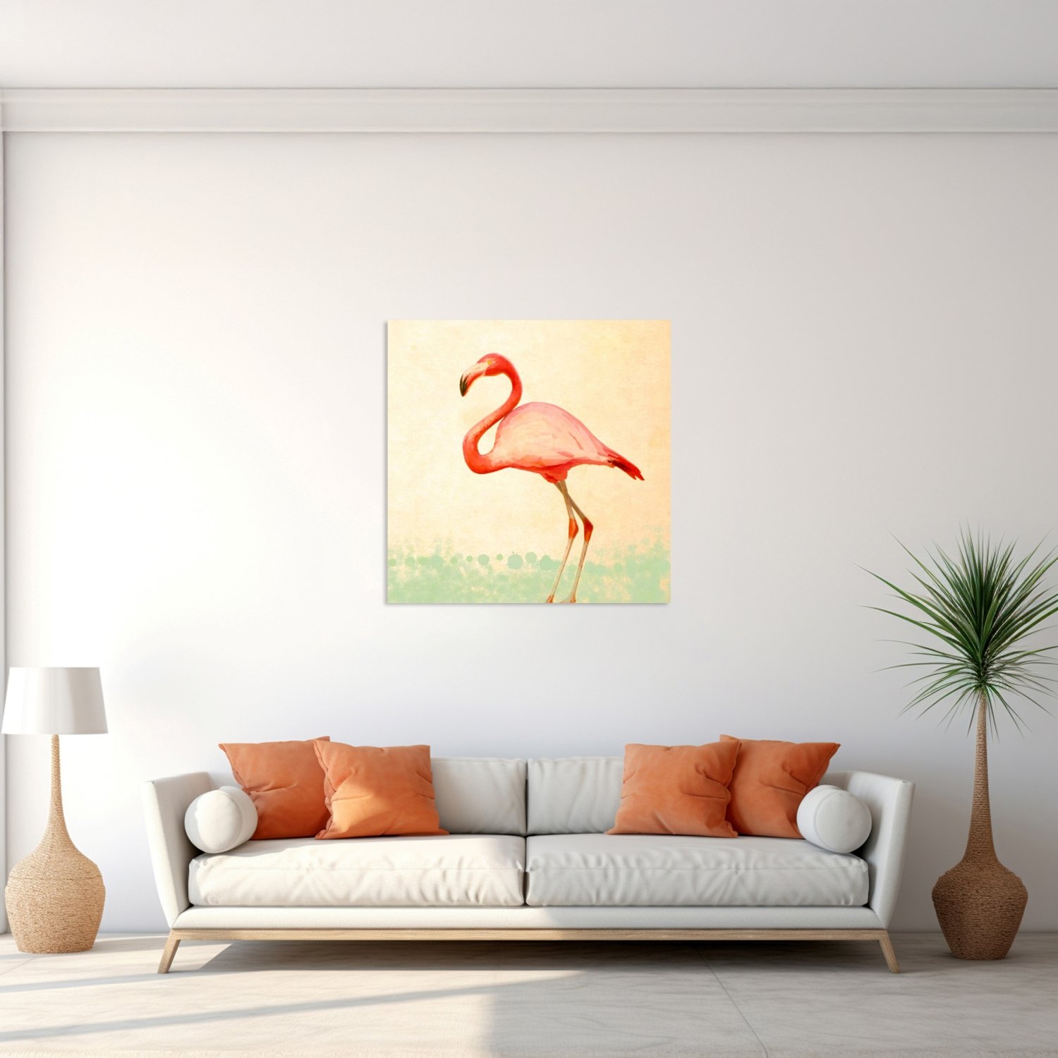 Üçlü Flamingo Sağ Tablo