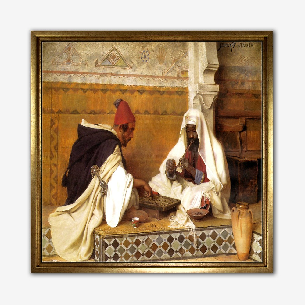 Dama Oynayanlar Tablo